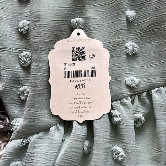 Altar’d State Sage T-shirt Dress - Picture 3 of 3